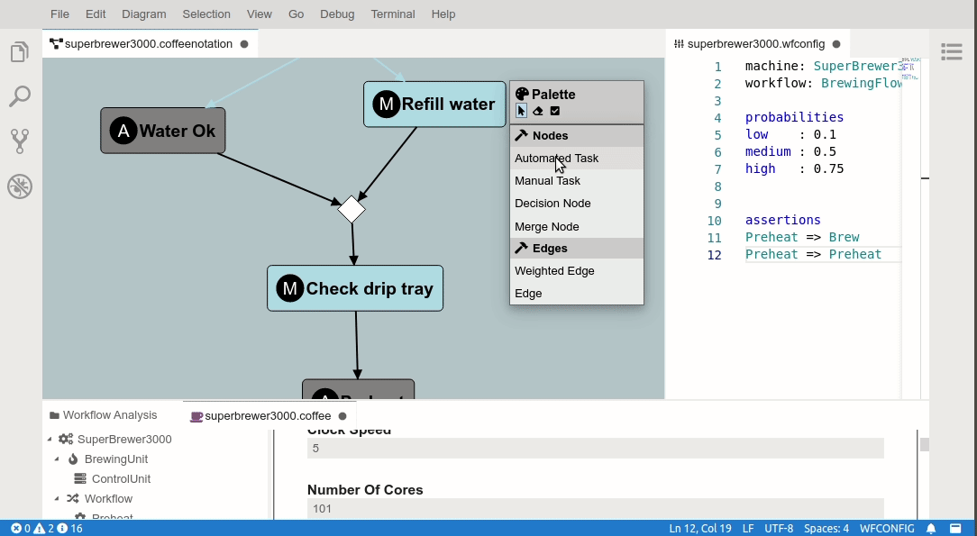 Coffee Editor (Java)